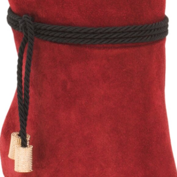 BEAUTIISOLES Made In Italy Suede Lindsay High Shaft Boots - Picture 2 of 4